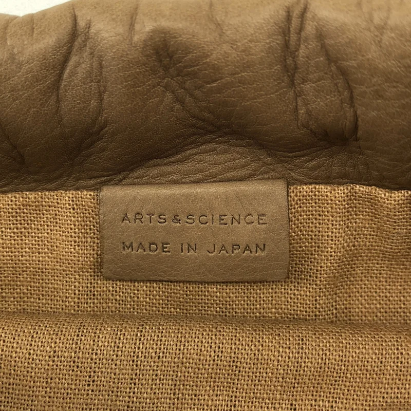 ARTS&SCIENCE / アーツアンドサイエンス | レザー 巾着 ポーチ |