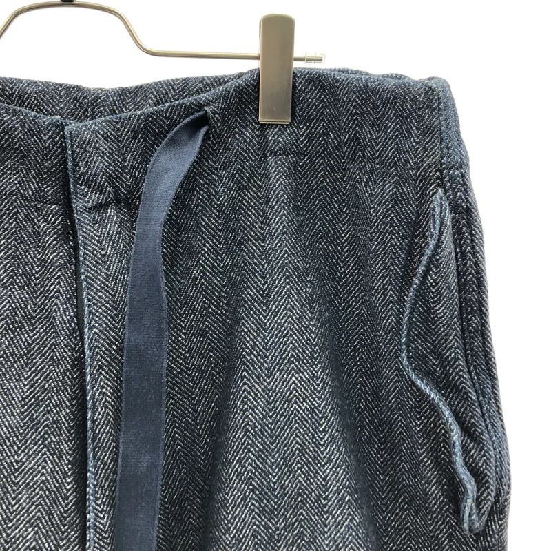 Quilp / クイルプ | ヘリンボーン クロップドパンツ |