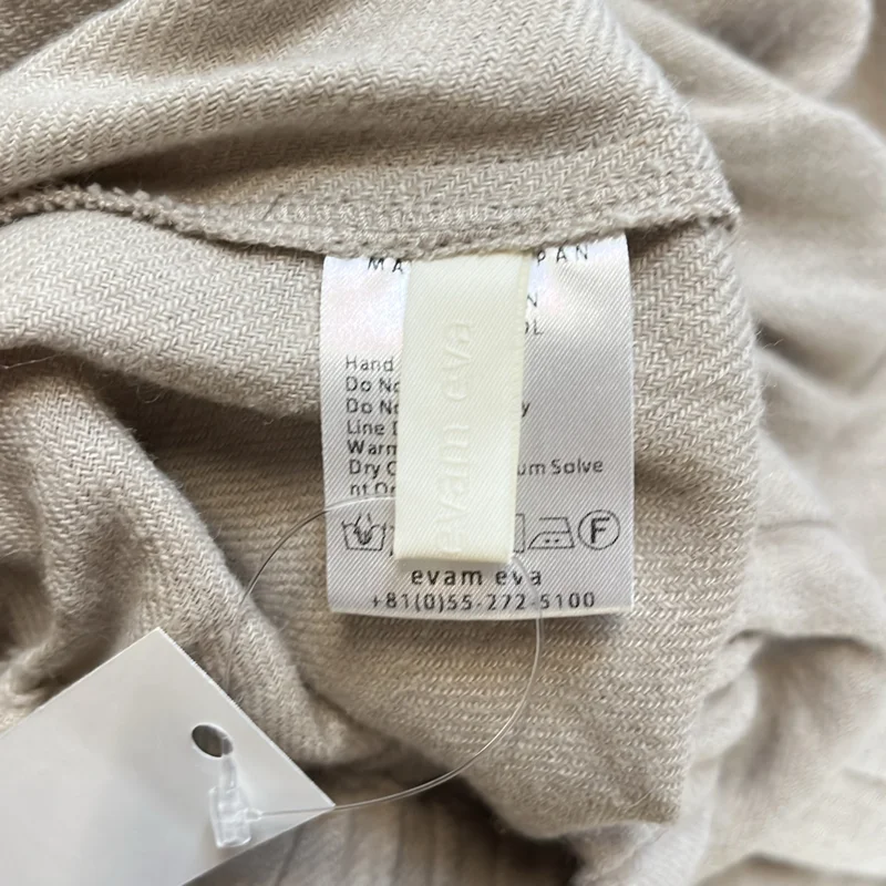 evam eva / エヴァムエヴァ | linen wool skirt リネン ウールロングスカート | M | レディース