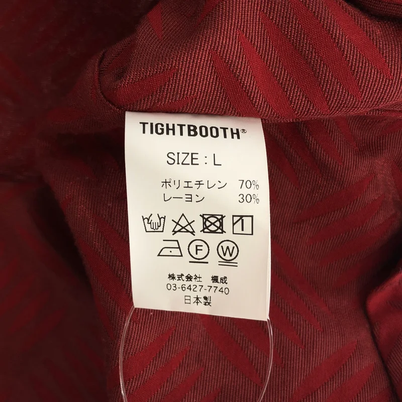 TIGHTBOOTH PRODUCTION / タイトブースプロダクション | CHECKER PLATE SHIRT / チェッカープレート 半袖シャツ | L | メンズ