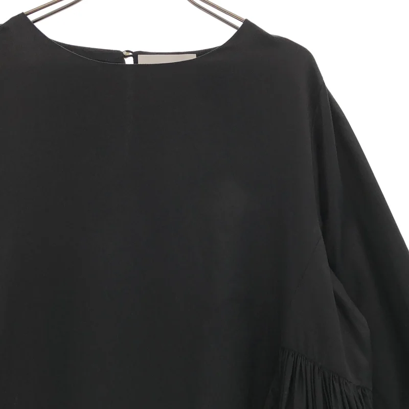 MERLETTE / マーレット | コットン シルク ティアードワンピース | XS | レディース