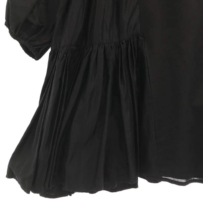 MERLETTE / マーレット | コットン シルク ティアードワンピース | XS | レディース