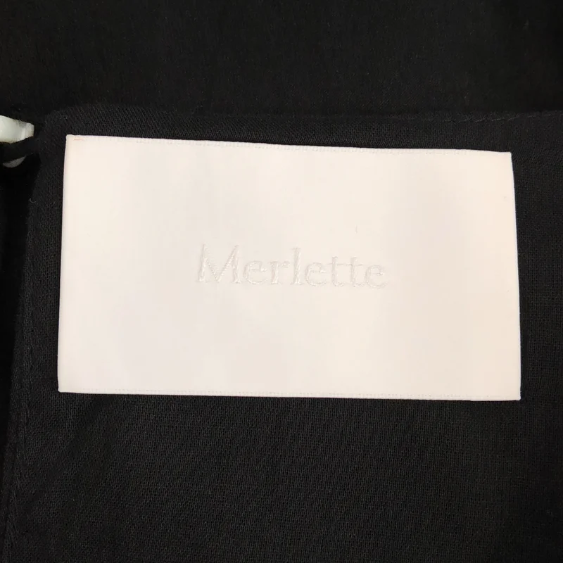 MERLETTE / マーレット | コットン シルク ティアードワンピース | XS | レディース