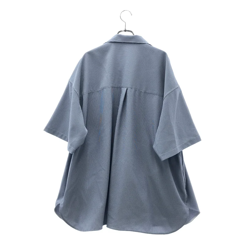 FreshService / フレッシュサービス | 2026SS | SEERSUCKER STRIPE OPEN COLLAR SHIRT シアサッカー ストライプ 半袖シャツ | L | メンズ
