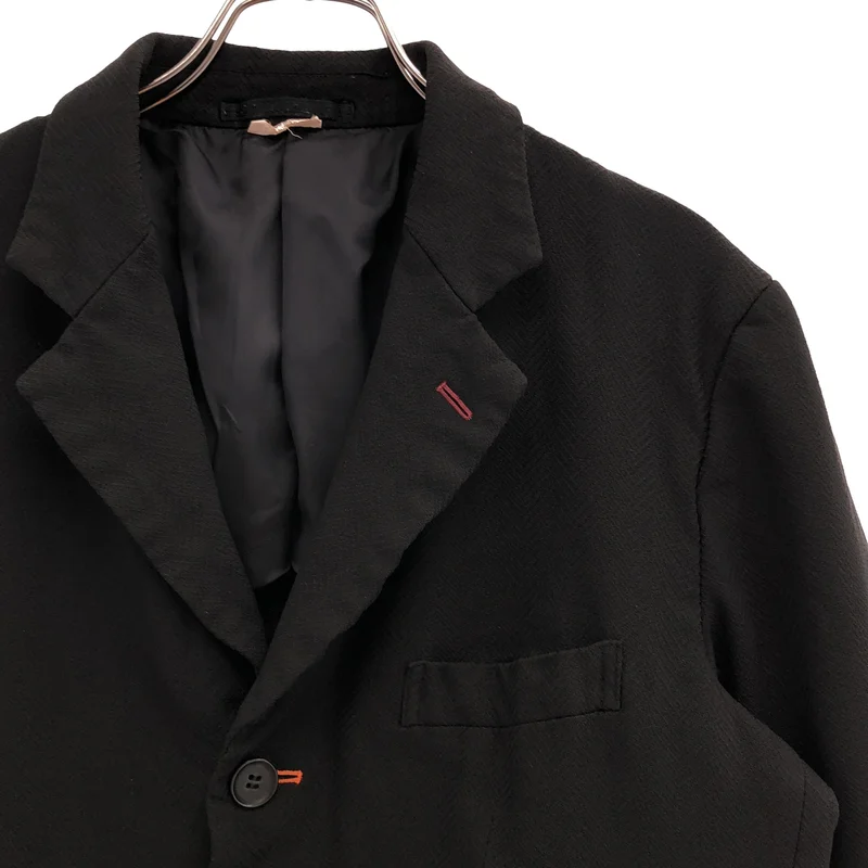 COMME des GARCONS HOMME DEUX / コムデギャルソンオムドゥ | 2017SS | エステル縮絨 ヘリンボーン 5B テーラードジャケット | M | メンズ