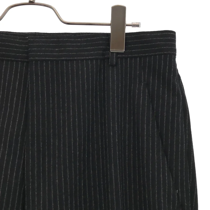 YVES SAINT LAURENT rive gauche / イヴサンローランリヴゴーシュ | セットアップ / ウール ストライプ 3B テーラードジャケット / フレア スラックス | 46 | メンズ
