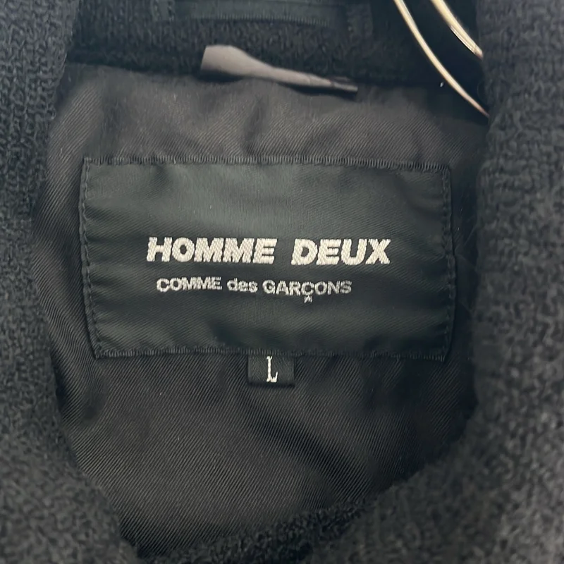 COMME des GARCONS HOMME DEUX / コムデギャルソンオムドゥ | 2014AW | 製品染め ピーコート | L | メンズ