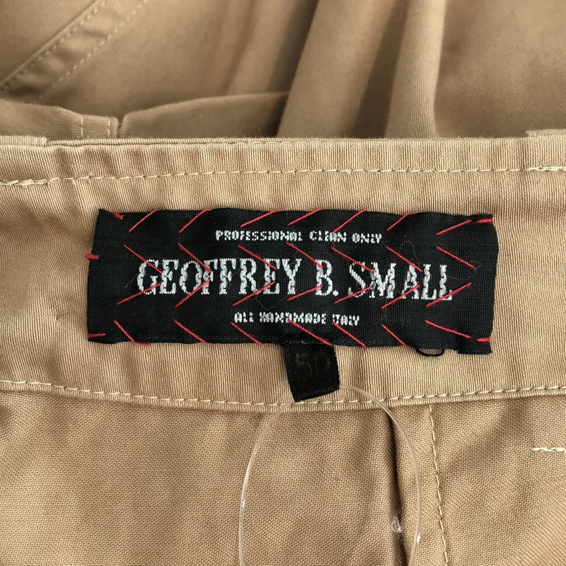 GEOFFREY B.SMALL / ジェフリーBスモール | ワイドテーパードチノトラウザーズパンツ | 50 | メンズ