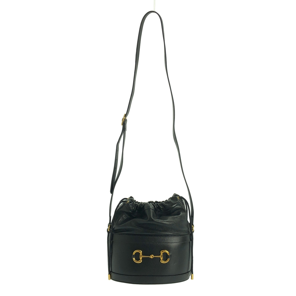 【美品】  GUCCI / グッチ | ホースビット ショルダーバッグ / 602118 | ブラック | レディース 美品】 GUCCI / グッチ | ホースビット ショルダーバッグ / 602118