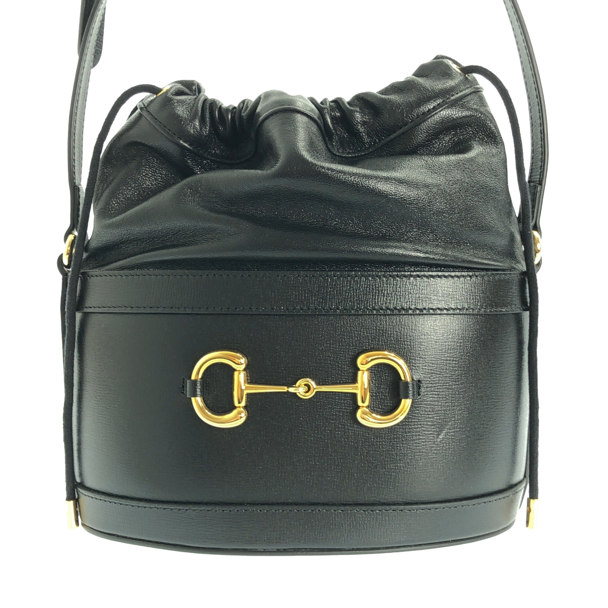 【美品】  GUCCI / グッチ | ホースビット ショルダーバッグ / 602118 | ブラック | レディース 美品】 GUCCI / グッチ | ホースビット ショルダーバッグ / 602118