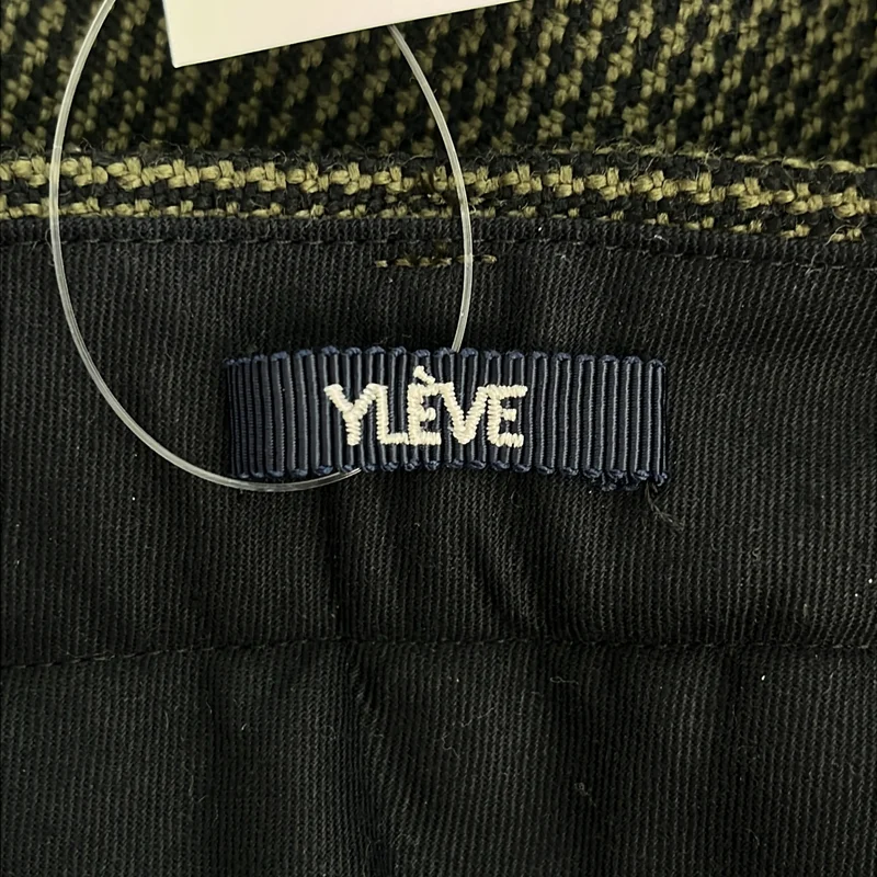 YLEVE / イレーヴ | ウール タック ワイドパンツ | 2 | レディース