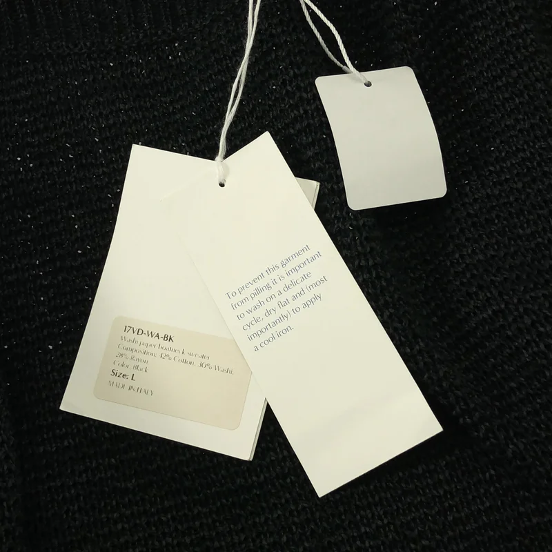 Cristaseya / クリスタセヤ | washi paper boatneck sweater 和紙 ボートネック ニット | L | メンズ