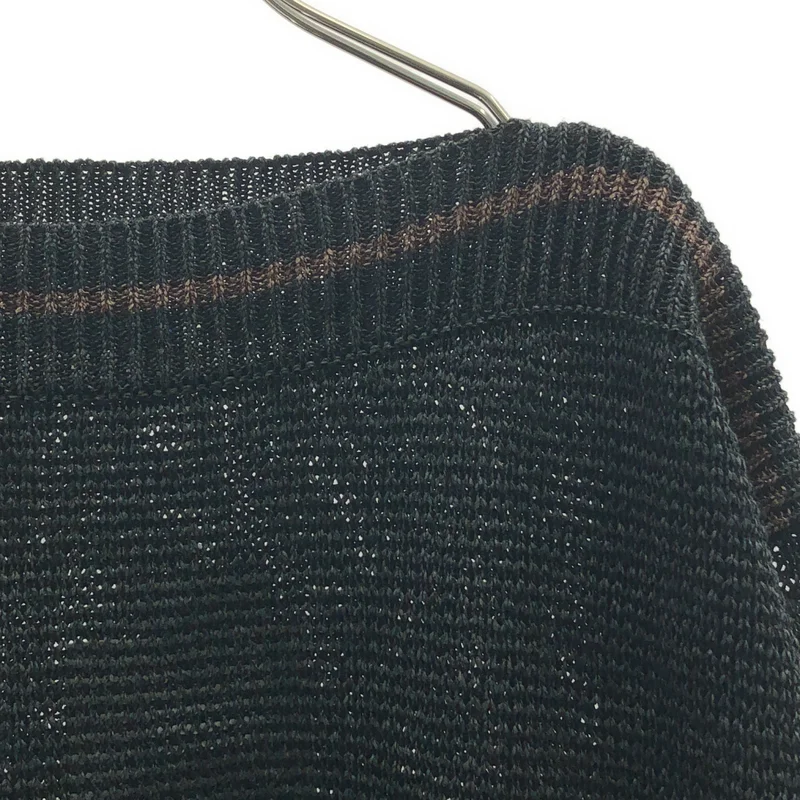 Cristaseya / クリスタセヤ | washi paper boatneck sweater 和紙 ボートネック ニット | L | メンズ