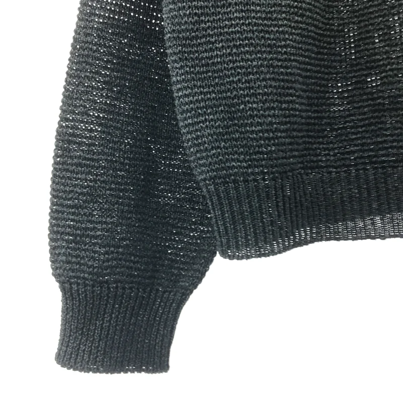 Cristaseya / クリスタセヤ | washi paper boatneck sweater 和紙 ボートネック ニット | L | メンズ