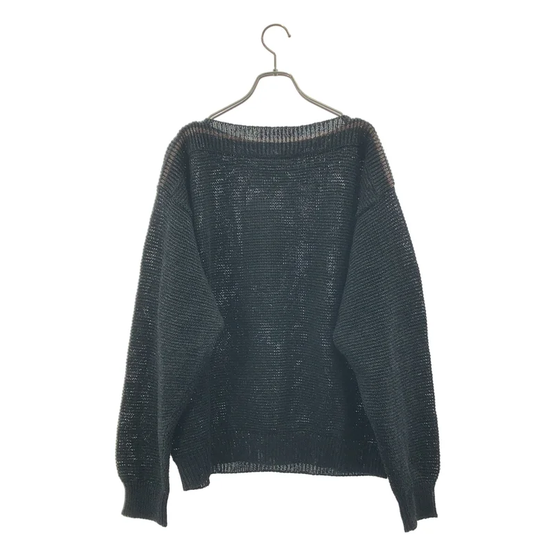 Cristaseya / クリスタセヤ | washi paper boatneck sweater 和紙 ボートネック ニット | L | メンズ