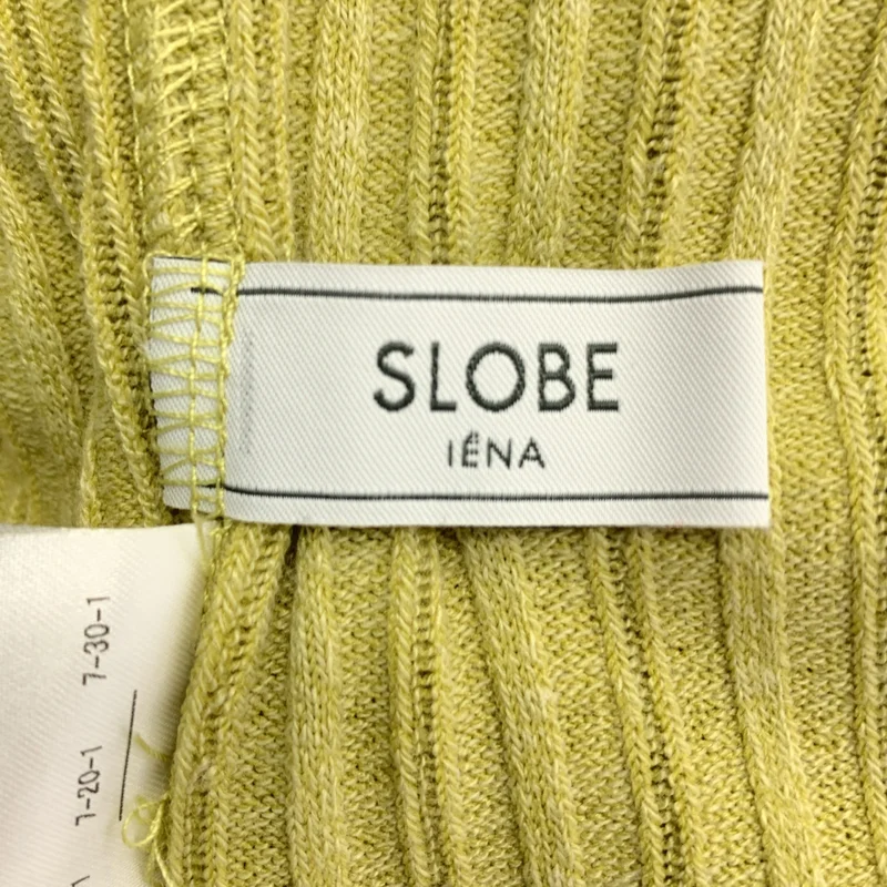 ​SLOBE IENA / スローブイエナ | 2025SS | リブ リボン カーディガン |