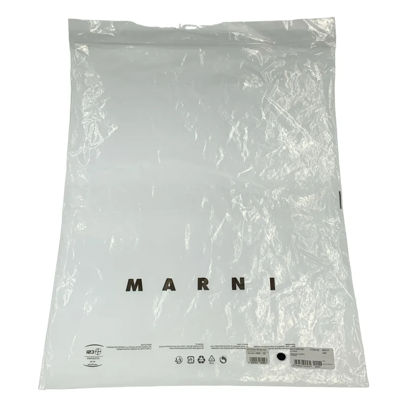 MARNI / マルニ | ブラッシュド アルパカ ナイロン ロゴ マフラー | UNI | その他