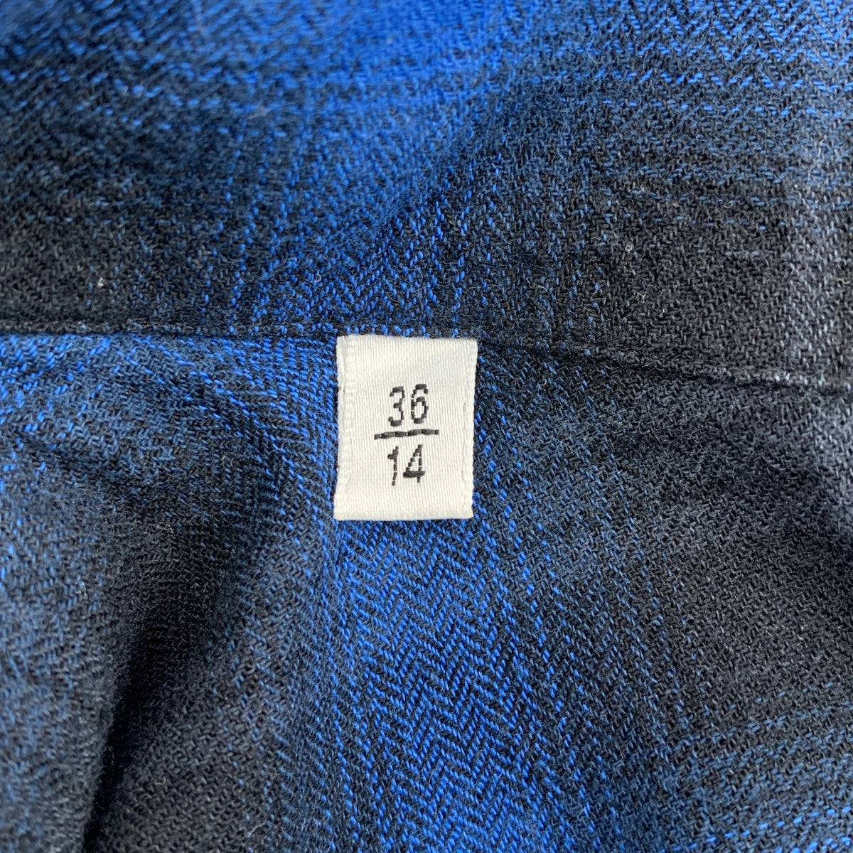 SAINT LAURENT PARIS / サンローランパリ | オンブレチェック オープン