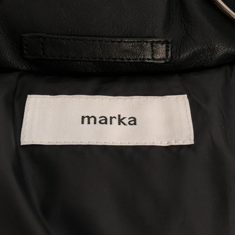 marka / マーカ | 2025AW | Leather Down Jacket / シープレザー  ダウンジャケット | 2 | メンズ