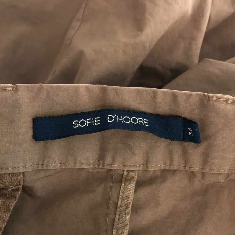 SOFIE D'HOORE / ソフィードール | コットンパンツ | 36 | レディース
