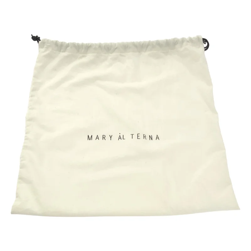 MARY AL TERNA / メアリオルターナ | レザー メタリック ロゴ ショルダーバッグ |