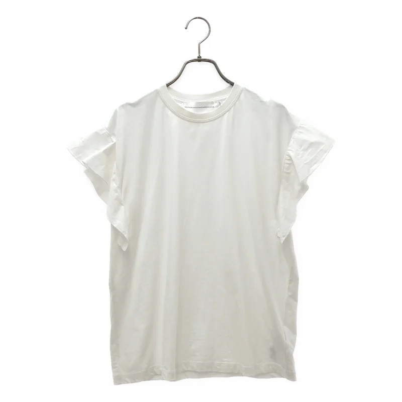VICTORIA BECKHAM / ヴィクトリアベッカム | フレンチスリーブ Tシャツ | S | レディース