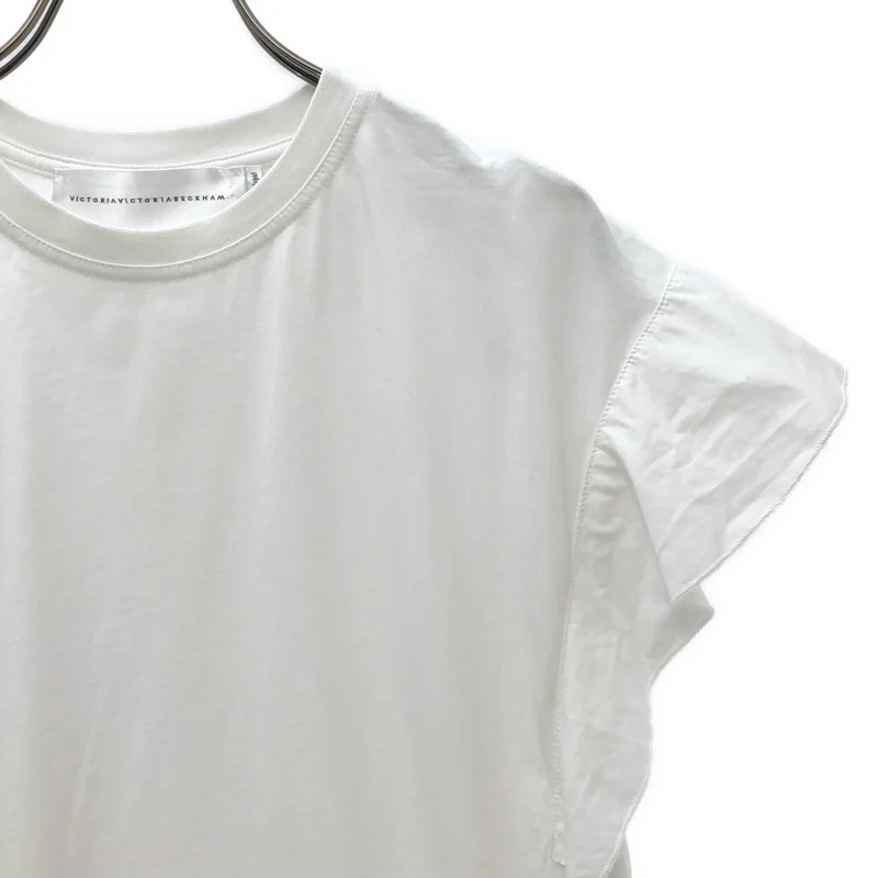 VICTORIA BECKHAM / ヴィクトリアベッカム | フレンチスリーブ Tシャツ | S | レディース