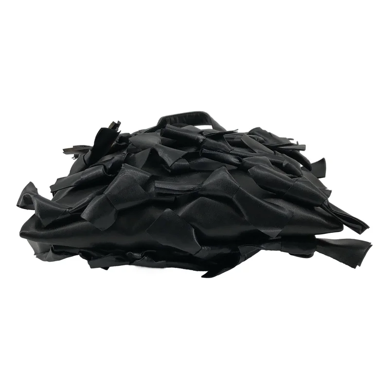 COMME des GARCONS GIRL / コムデギャルソンガール | エコレザー リボンデザイン トートバッグ |