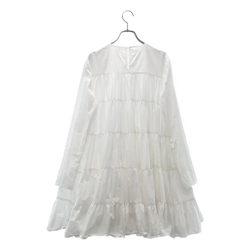 MERLETTE / マーレット | × TOMORROWLAND / 別注 SOLIMAN コットン ティアードワンピース | XS | レディース