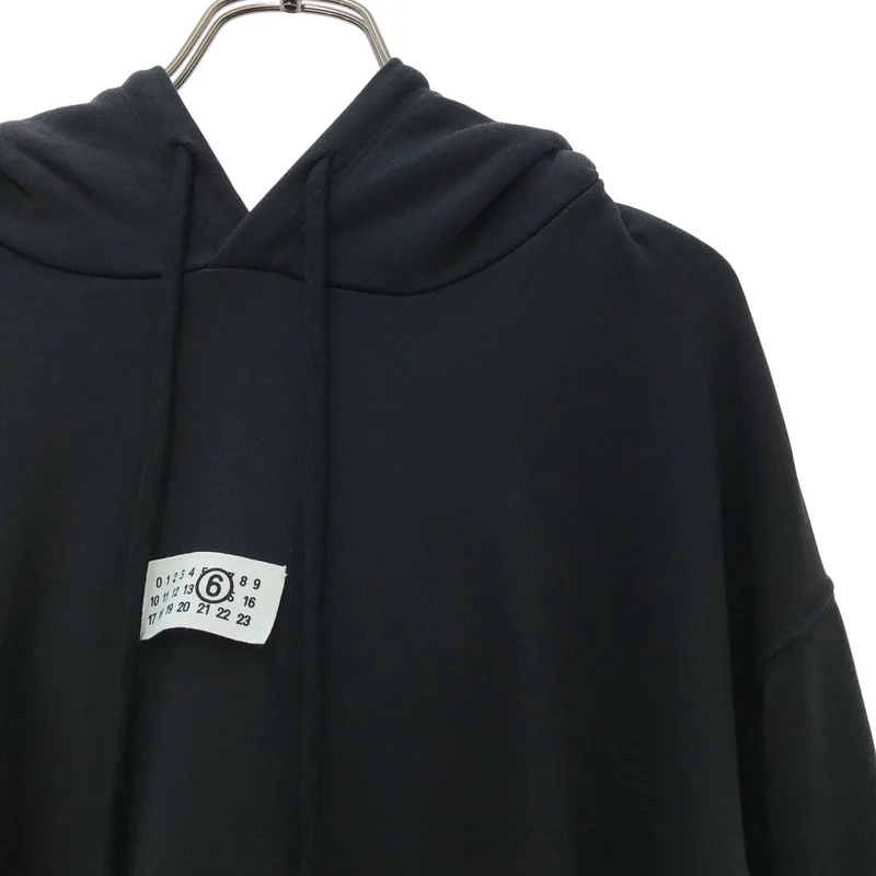 MM6 Maison Margiela / エムエムシックスメゾンマルジェラ | 2025SS | ロゴパッチ スウェット フーディ | L | メンズ