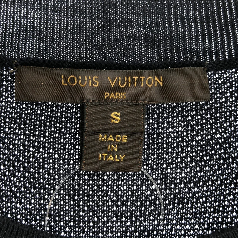 Louis Vuitton / ルイヴィトン | シルク ニット切替 ワンピース RW142W F6KD20OFX | S | レディース