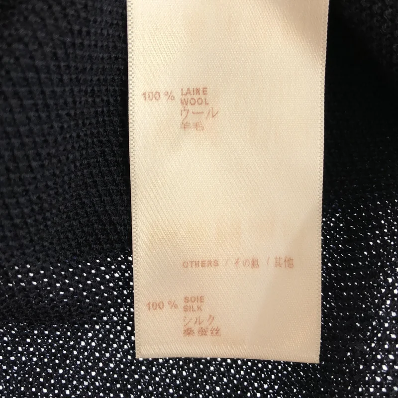 Louis Vuitton / ルイヴィトン | シルク ニット切替 ワンピース RW142W F6KD20OFX | S | レディース