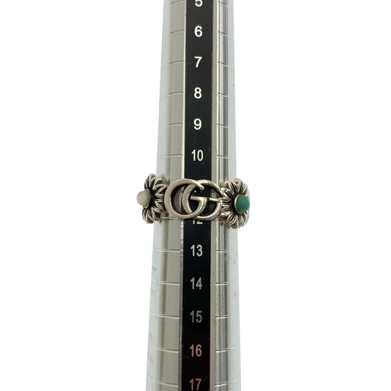 GUCCI / グッチ | マーモント ダブルG マザーオブパールターコイズ