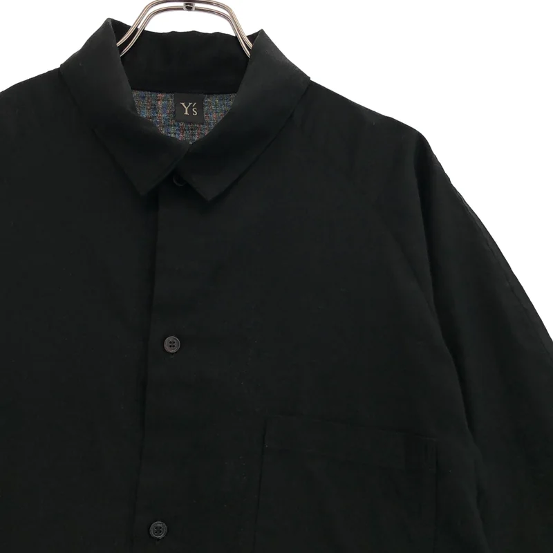 Y's / ワイズヨウジヤマモト | コットン ロングシャツ ワンピース | 2 | レディース