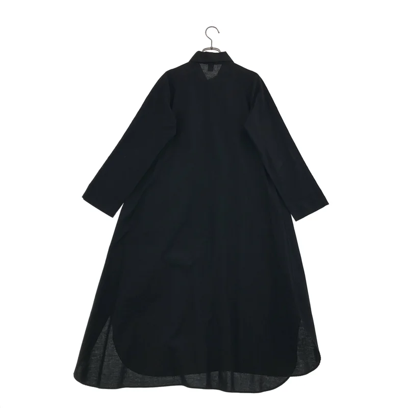 Y's / ワイズヨウジヤマモト | コットン ロングシャツ ワンピース | 2 | レディース