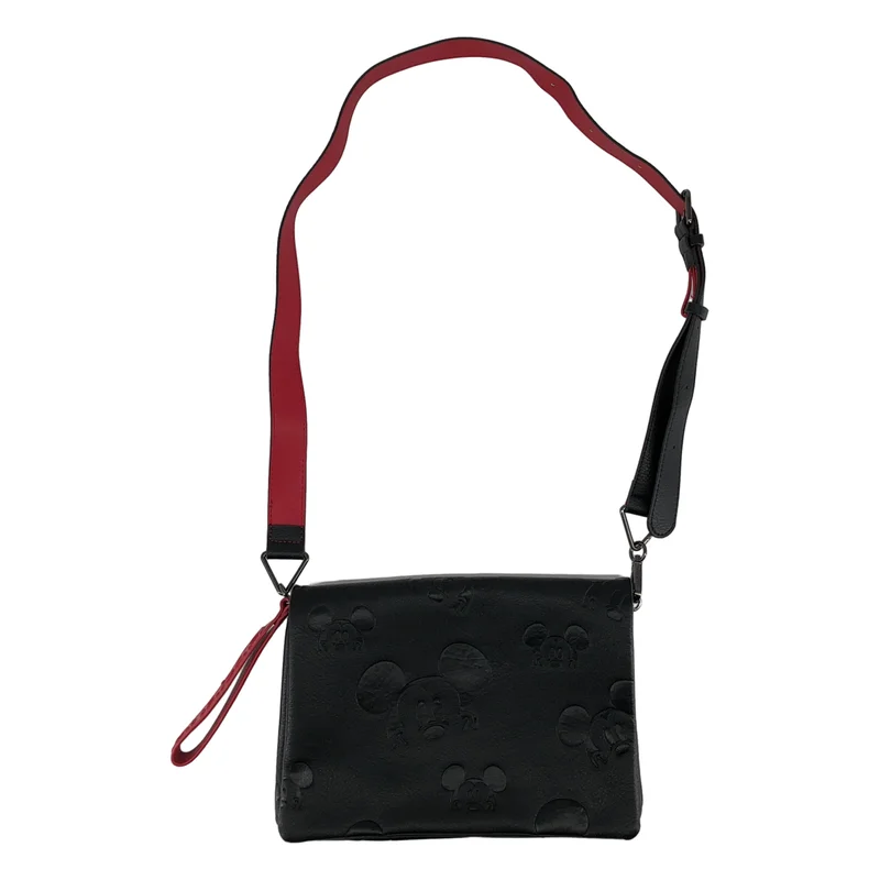 Desigual / デシグアル | ミッキーマウス レザー 2WAY ミドルクロス ボディバッグ | U | レディース