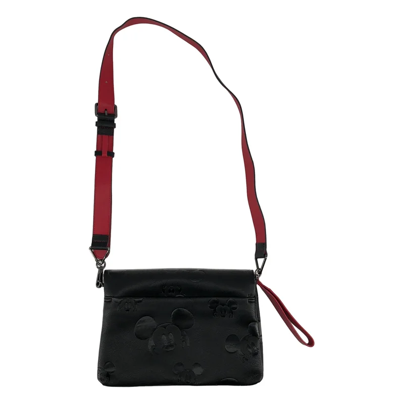 Desigual / デシグアル | ミッキーマウス レザー 2WAY ミドルクロス ボディバッグ | U | レディース