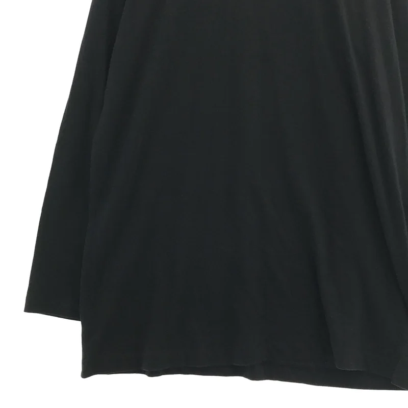 YOHJI YAMAMOTO POUR HOMME / ヨウジヤマモトプールオム | 1995SS | バックワンポイントロゴ オーバーシルエット クリーネック カットソー | M | メンズ