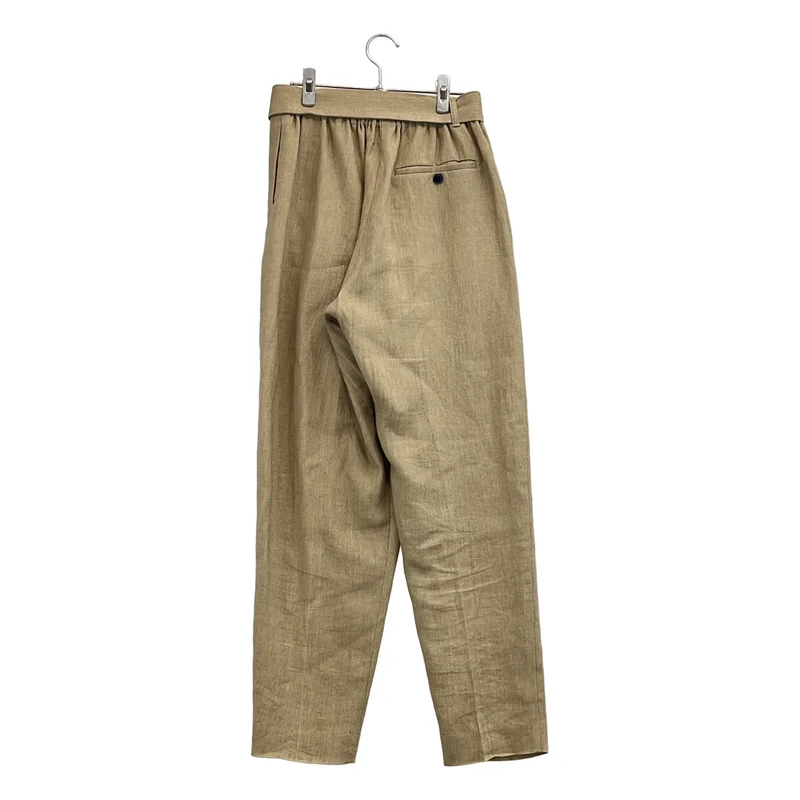 HYKE / ハイク | 2022SS | LINEN WRAP PANTS / リネン ラップパンツ | 2 | レディース