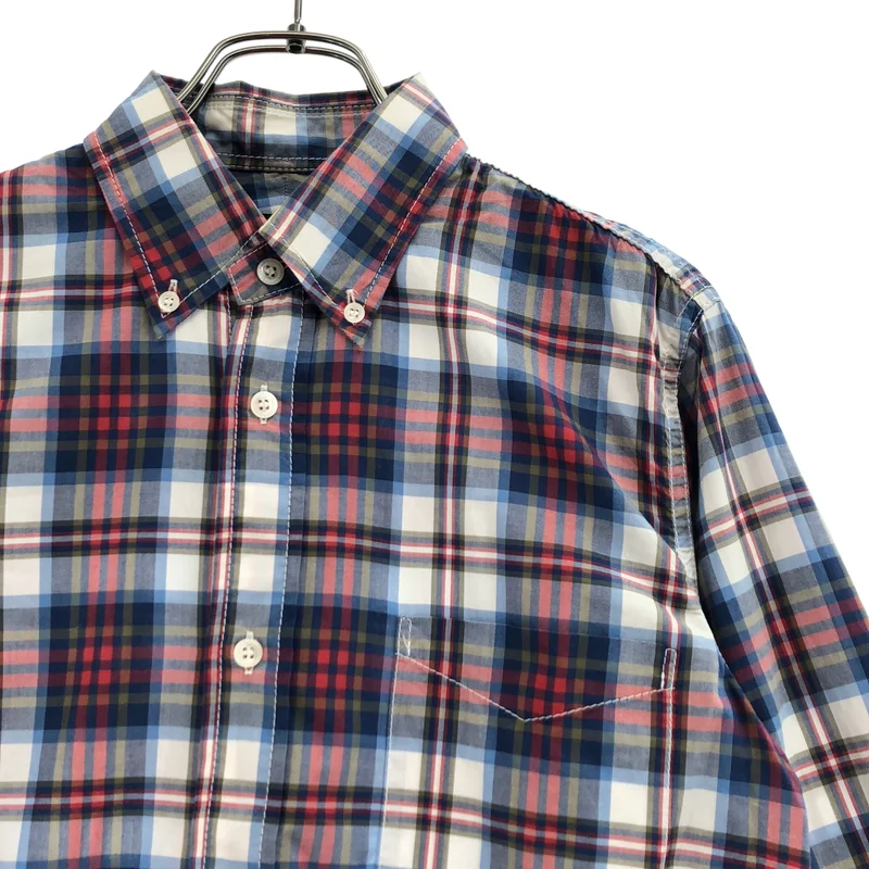COMME des GARCONS HOMME / コムデギャルソンオム | 2013SS | コットン チェック ボタンダウン シャツ | XS | メンズ