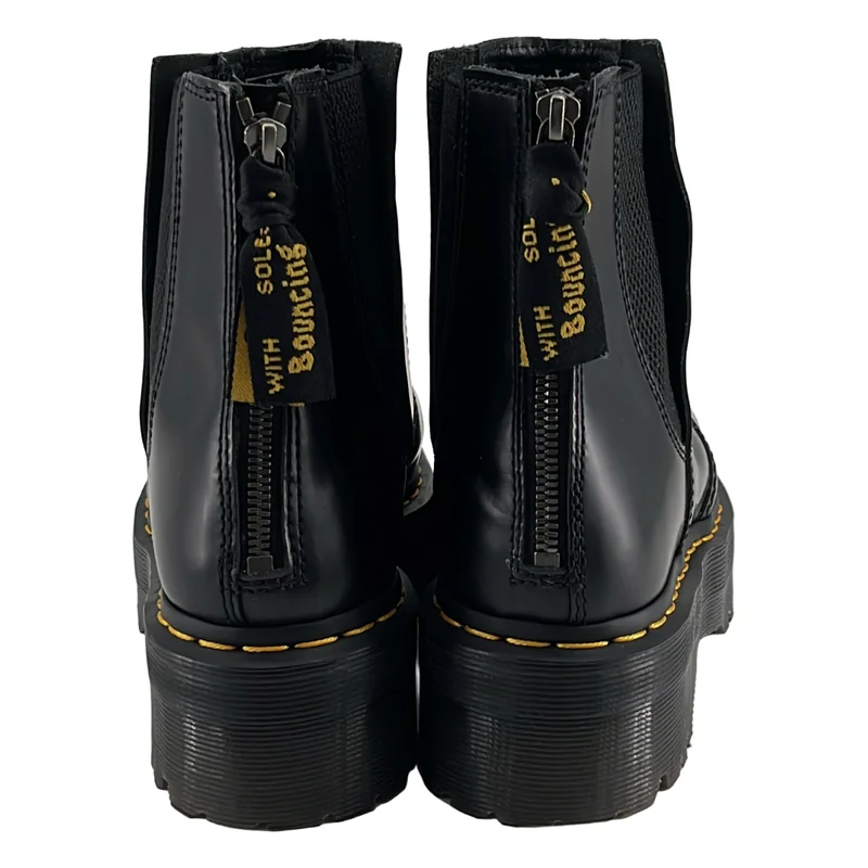 Y's / ワイズヨウジヤマモト | × Dr.Martens / スムースレザー バックジップ チェルシーブーツ | 6 | レディース