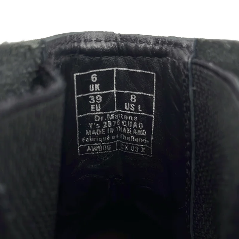 Y's / ワイズヨウジヤマモト | × Dr.Martens / スムースレザー バックジップ チェルシーブーツ | 6 | レディース