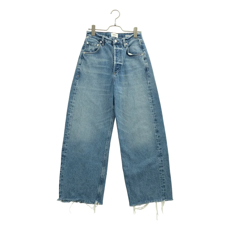 CITIZENS OF HUMANITY / シチズンズ オブ ヒューマニティー | 2025SS | AYLA RAW HEM CROP D カットオフ デニムパンツ | 24 | レディース