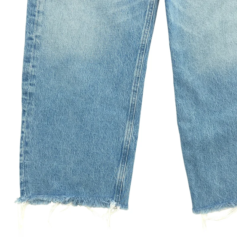 CITIZENS OF HUMANITY / シチズンズ オブ ヒューマニティー | 2025SS | AYLA RAW HEM CROP D カットオフ デニムパンツ | 24 | レディース