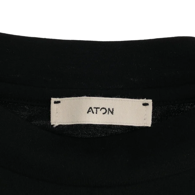 ATON / エイトン | クルーネック カットソー | 2 | メンズ