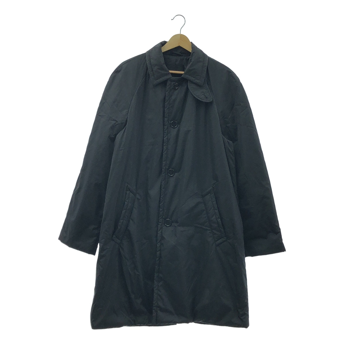 PRADA / プラダ | 2000s | 中綿 ナイロンコート パフジャケット | S | ブラック | メンズ PRADA / プラダ | 2000s | 中綿 ナイロンコート パフジャケット | S