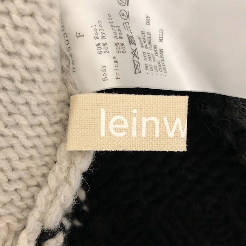 LEINWANDE / ラインヴァンド | Landscape Intarsia Knit Top ランドスケープインターシャニット | F | レディース