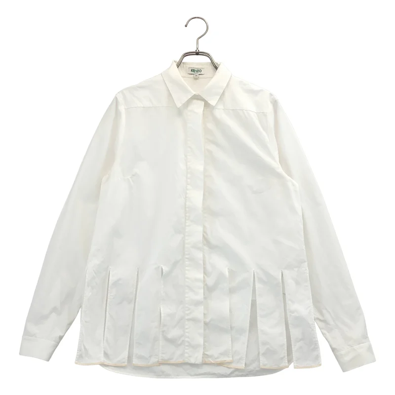 KENZO / ケンゾー | コットン カットアウト シャツ | 36 | レディース