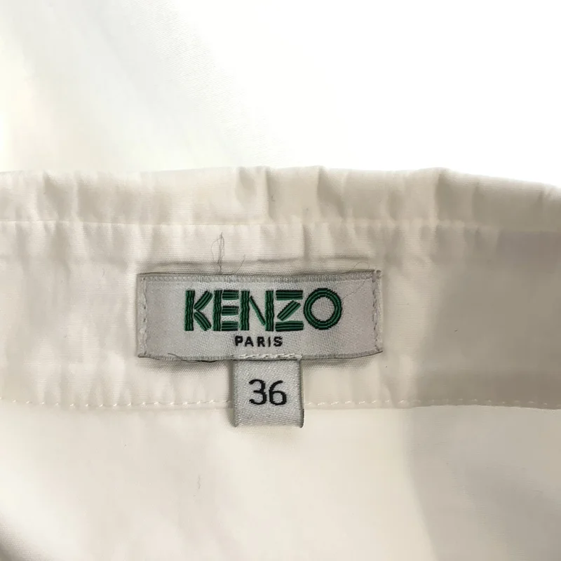 KENZO / ケンゾー | コットン カットアウト シャツ | 36 | レディース
