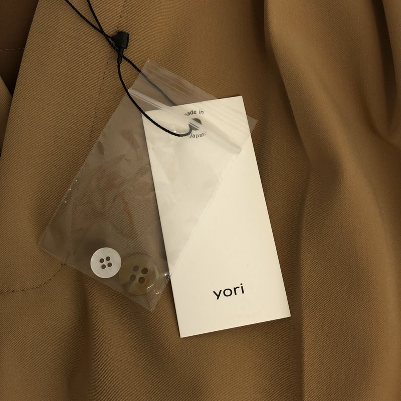 yori / ヨリ | ダブルタック パンツ SC22-24016SM-4 | 38 | レディース